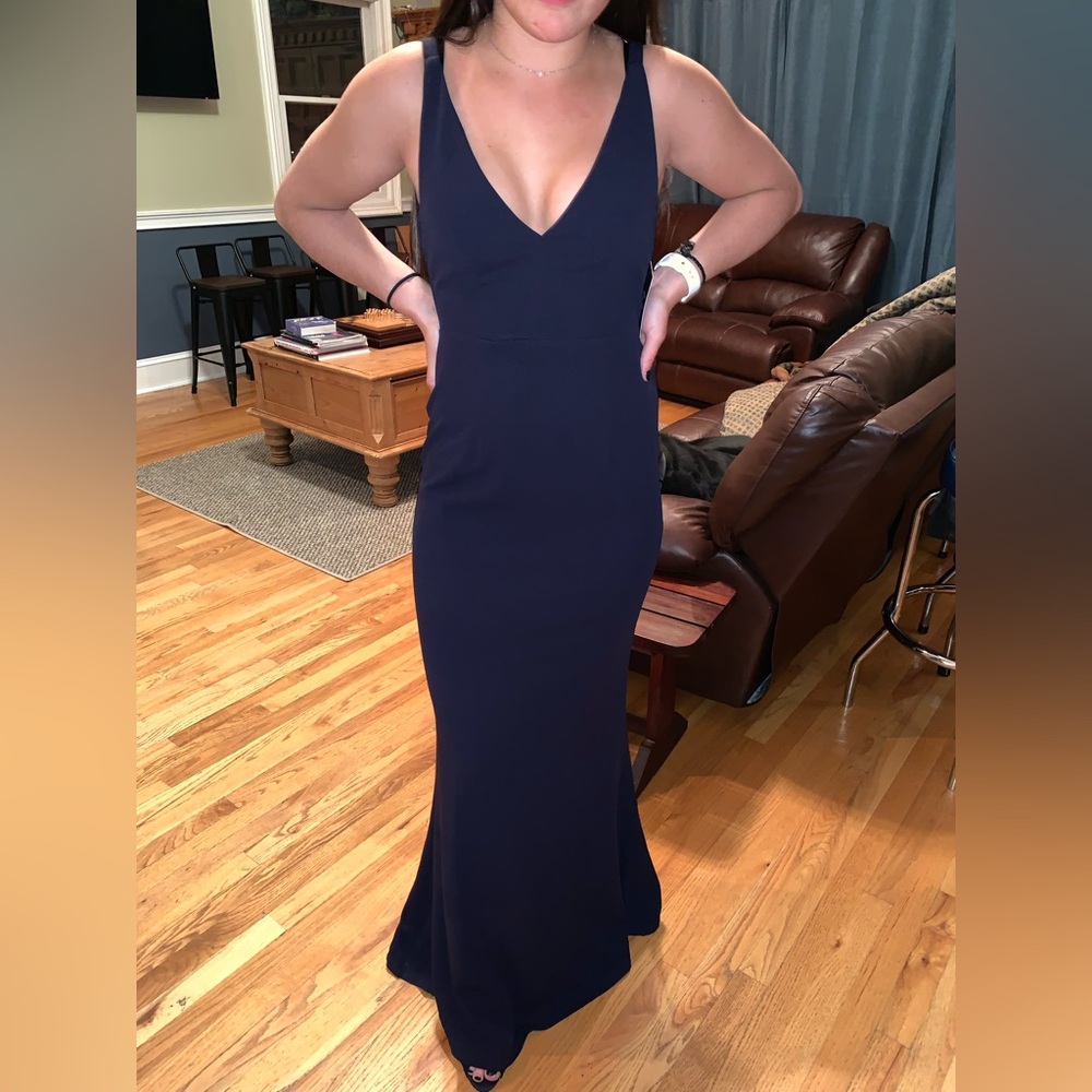 Navy, small, Lulus dress, worn once!